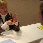 Cricket discussing a writer's book in a One-on-One
